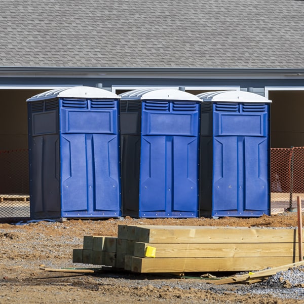 can i customize the exterior of the portable toilets with my event logo or branding in Goshen NJ